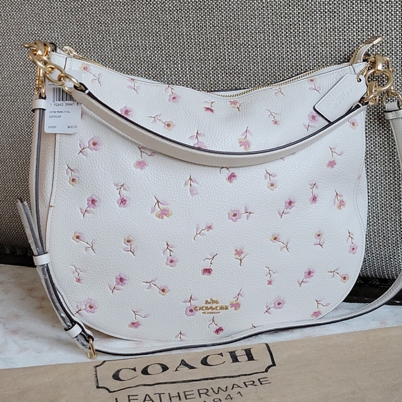 Coach Handbags - NWT! COACH VINTAGE PRAIRIE FLORAL LEATHER …